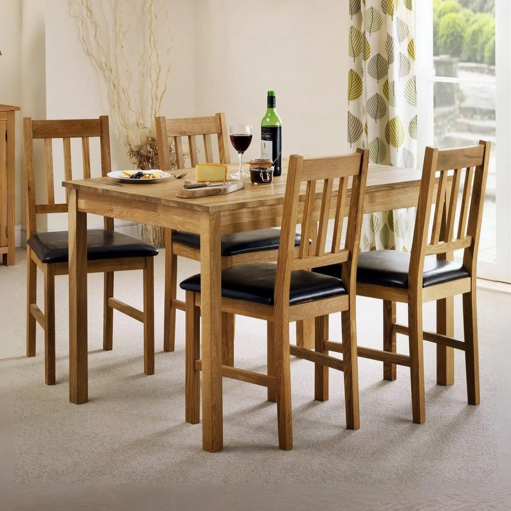 Wooden Dining Chairs in Set Of 2 - Coxmoor