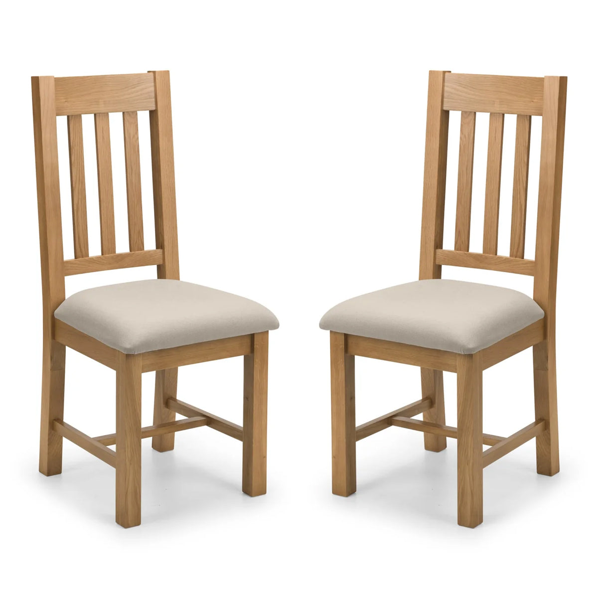 Wooden Dining Chairs in Set Of 2 - Hereford