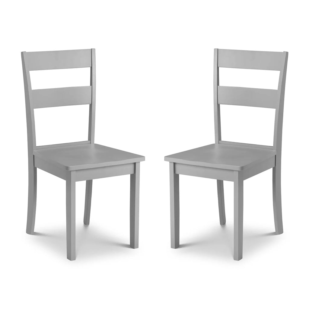 Wooden Dining Chairs in Set Of 2 - Kobe