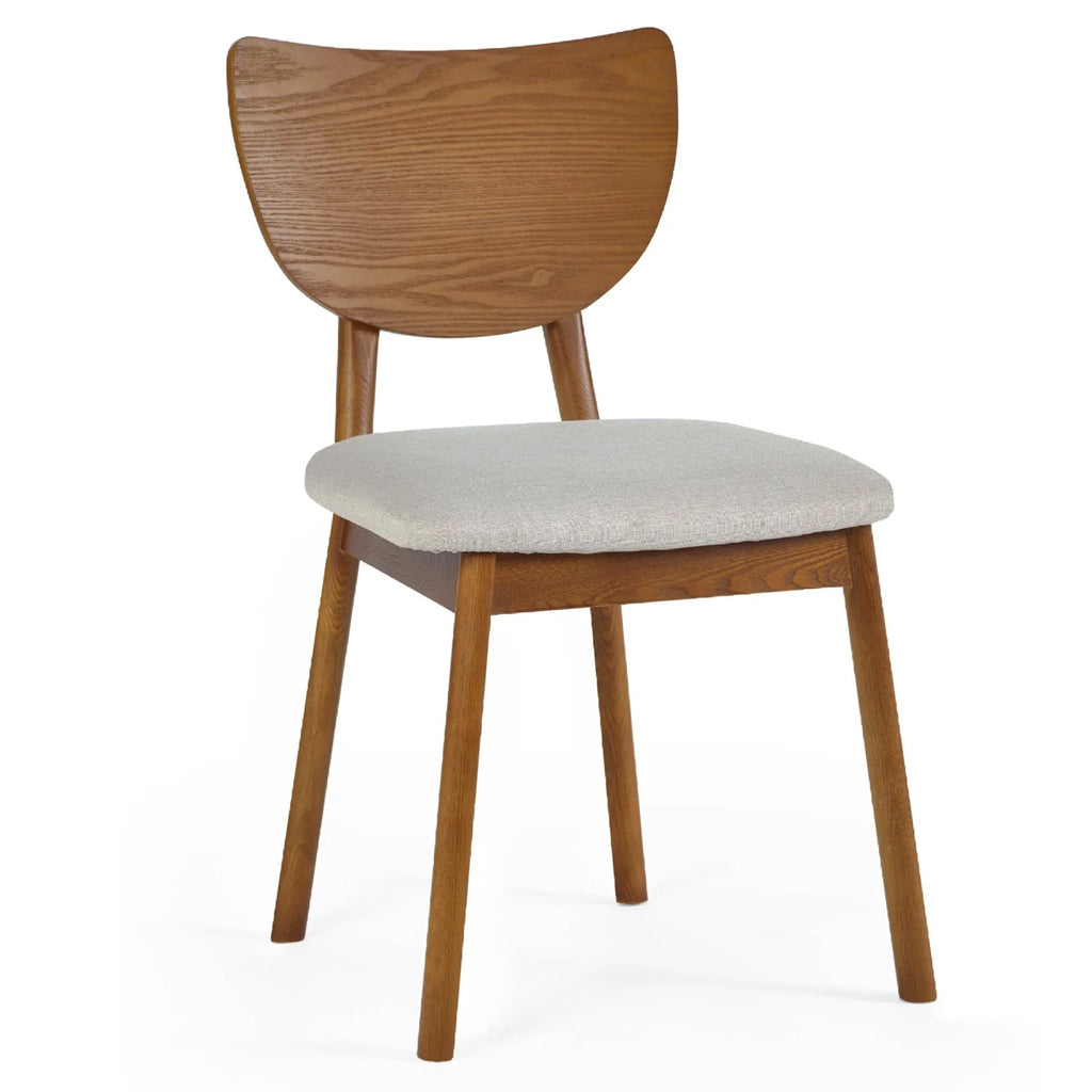 Wooden Dining Chairs in Set Of 2 - Lowry