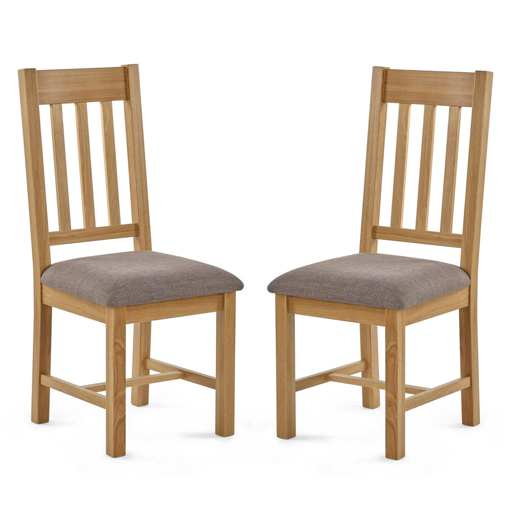Wooden Dining Chairs in Set Of 2 - Mallory