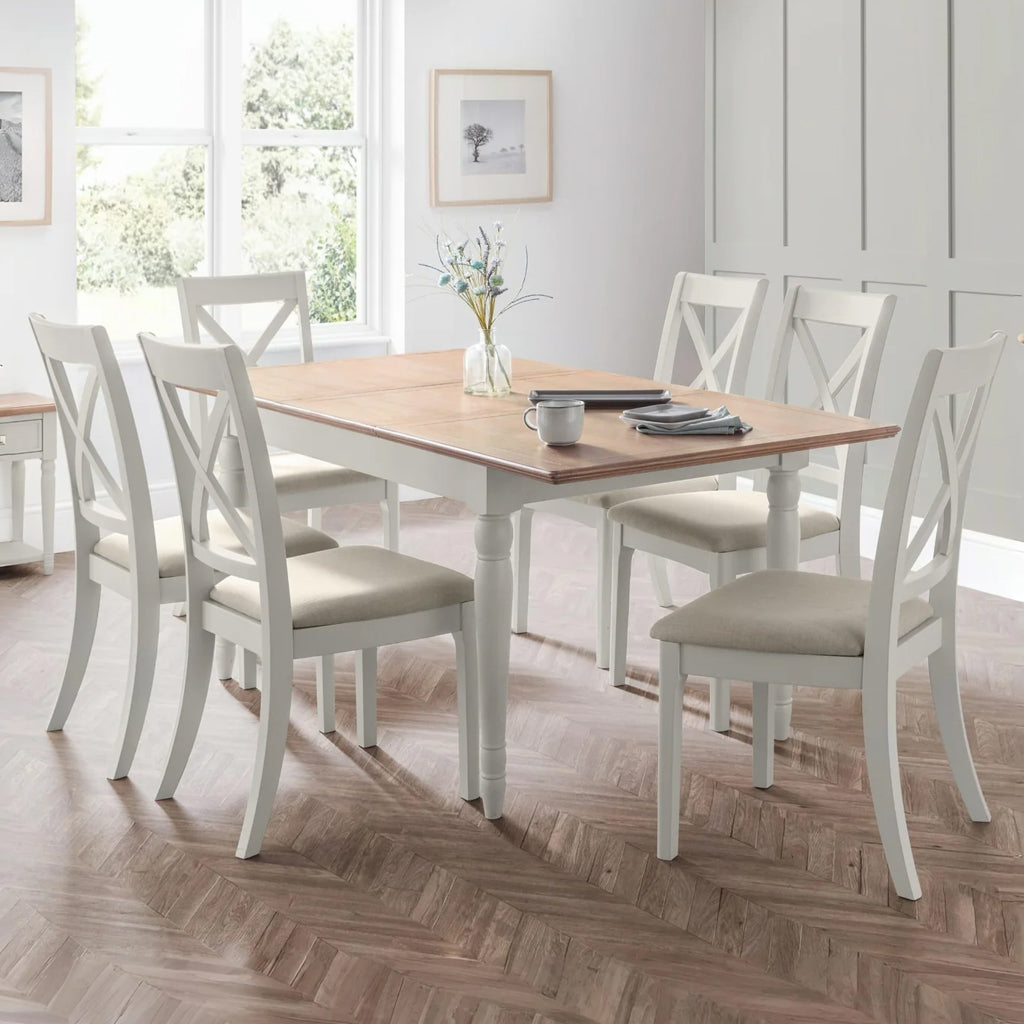 Wooden Dining Chairs in Set Of 2 - Provence