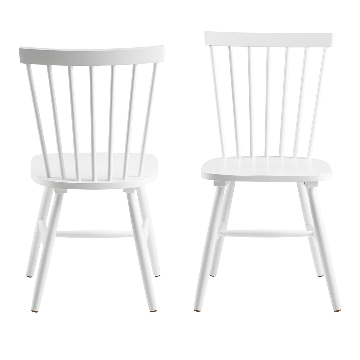 Wooden Dining Chairs in Set Of 2 - Riano