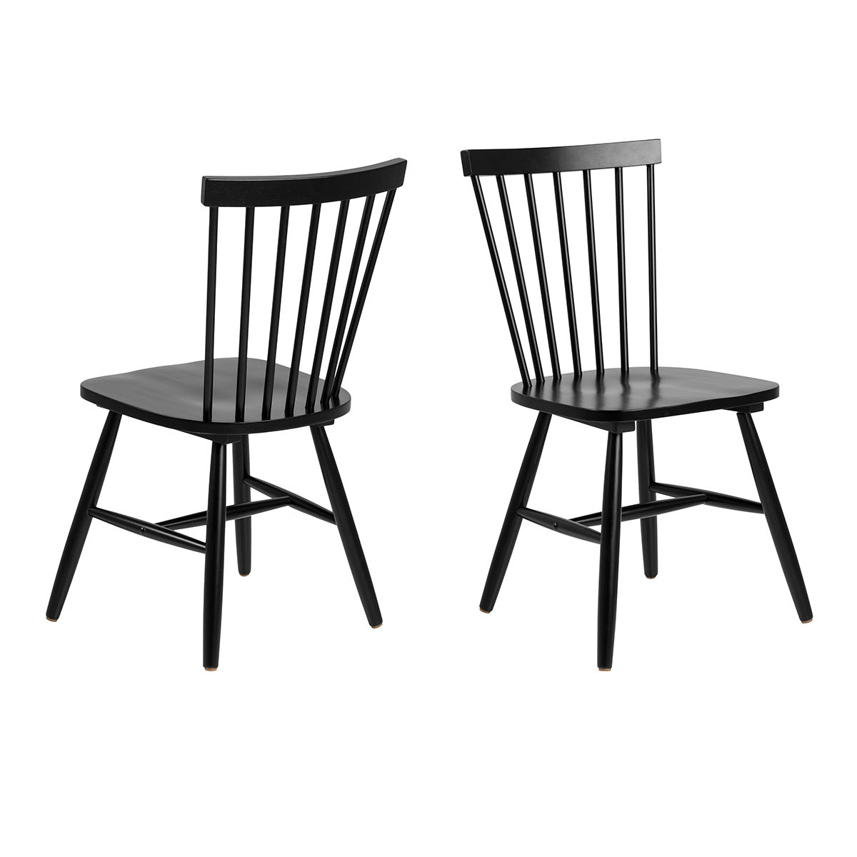 Wooden Dining Chairs in Set Of 2 - Riano