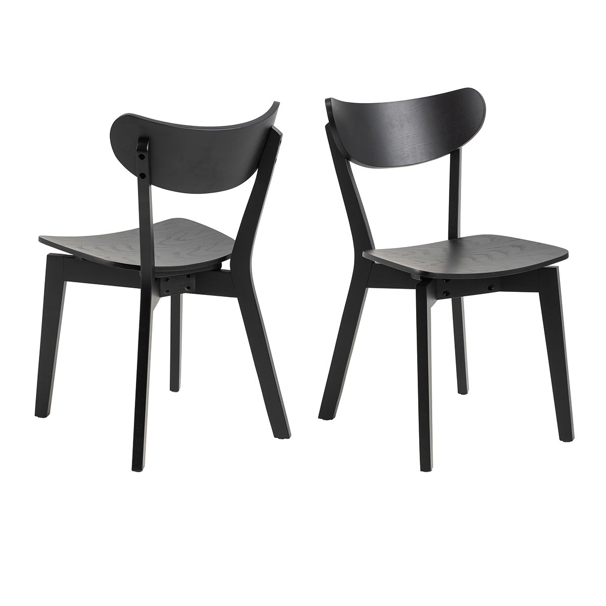 Wooden Dining Chairs in Set Of 2 - Roxby