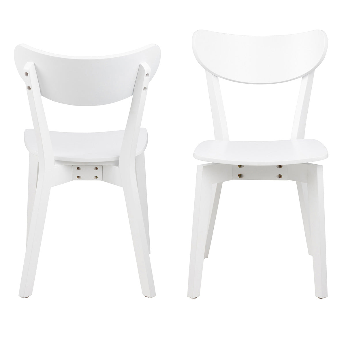 Wooden Dining Chairs in Set Of 2 - Roxby