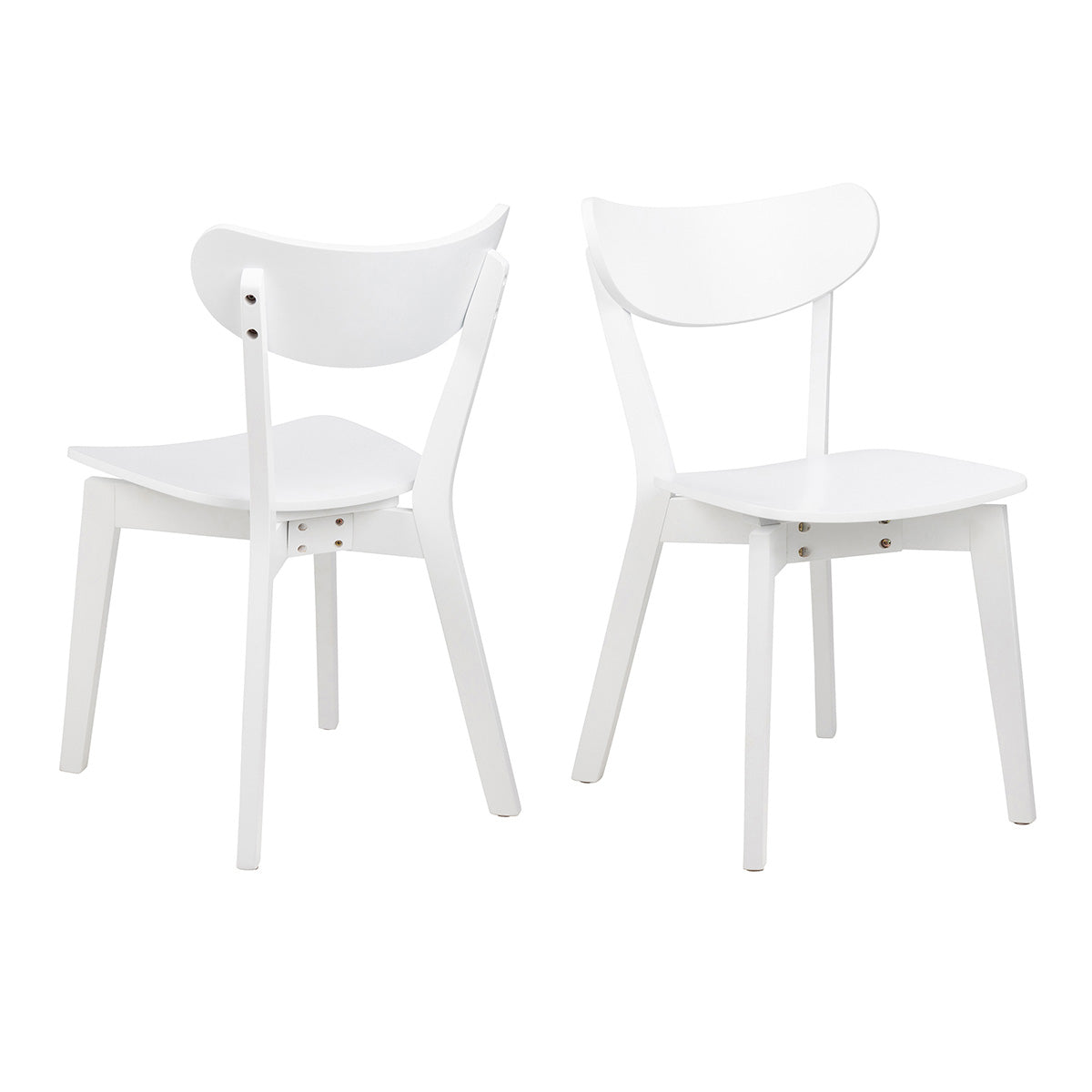 Wooden Dining Chairs in Set Of 2 - Roxby
