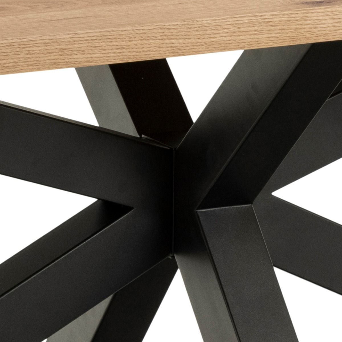 Wooden Dining Table for 10 People 220cm Wide Rectangular - Heaven