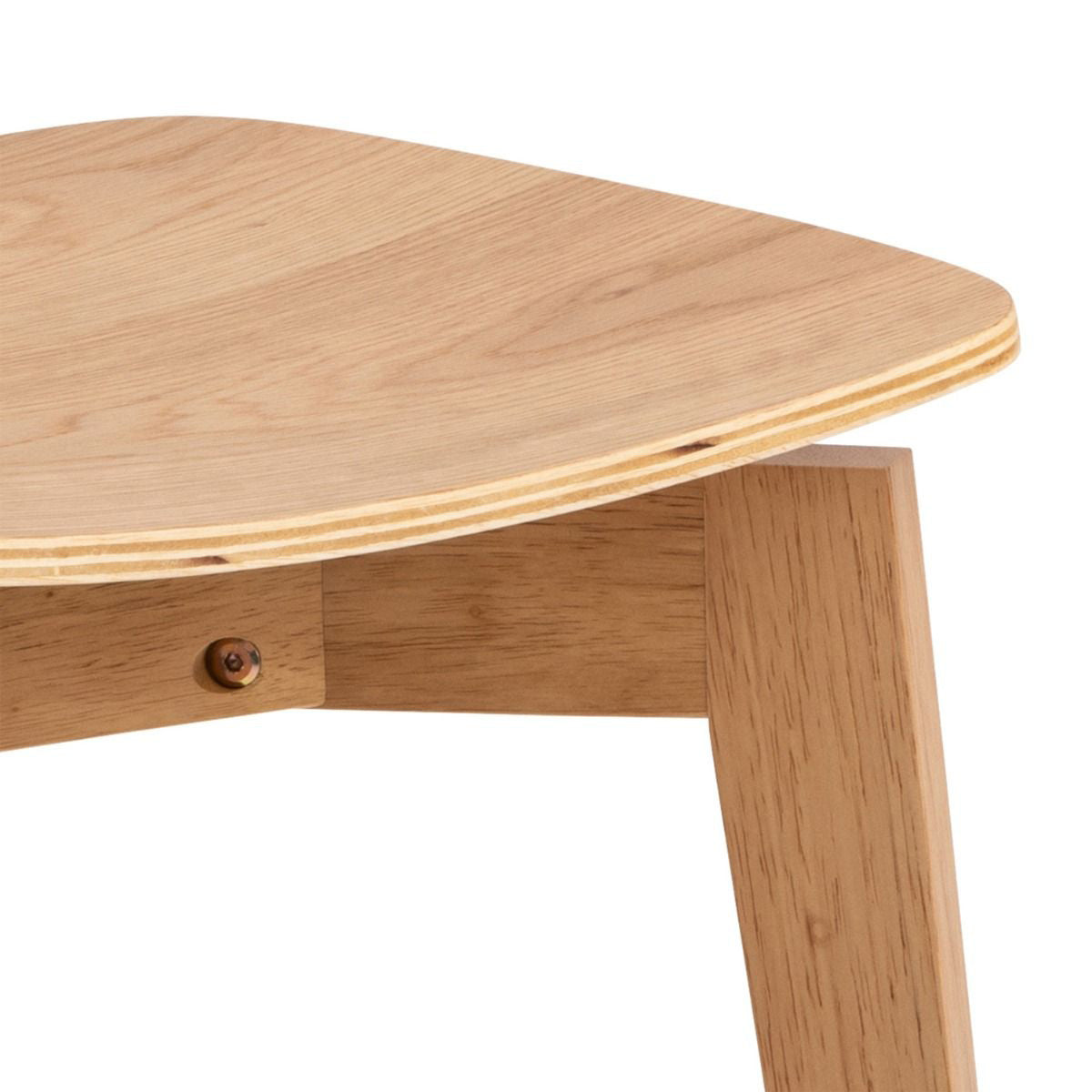 Wooden Dining Table 105cm Wide Round With 4 Roxby Dining Chairs - Roxby