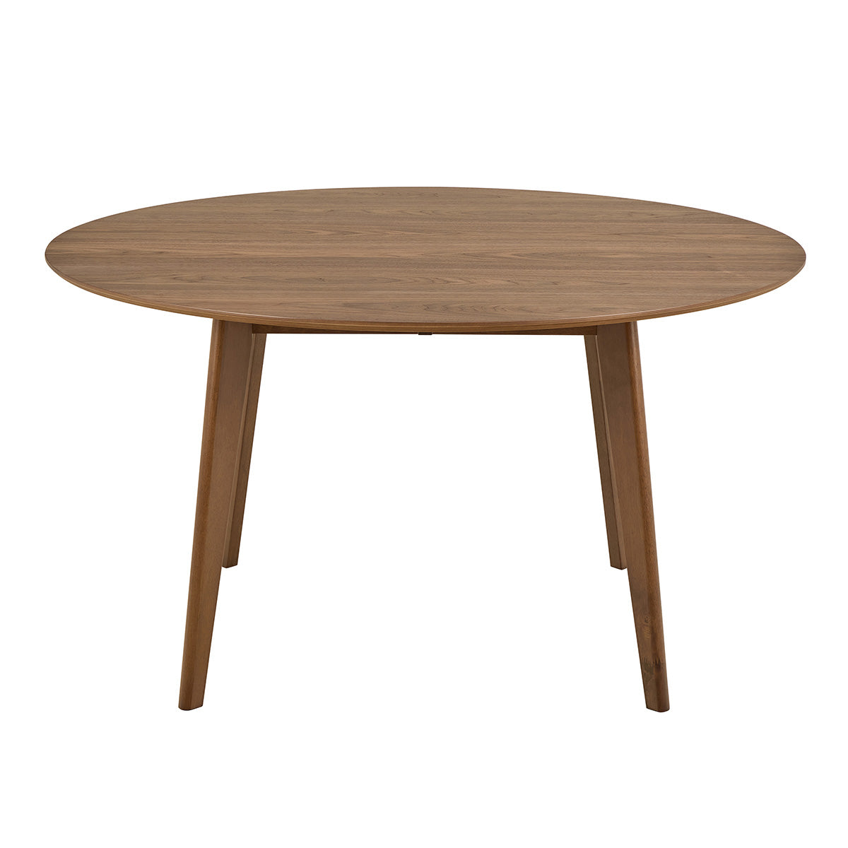 Wooden Dining Table 140cm Wide for 4 People Round - Roxby