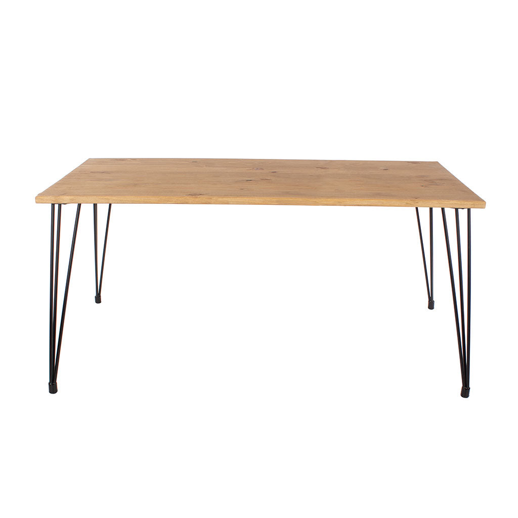 Wooden Dining Table 150cm Wide for 4 to 6 People - Augusta