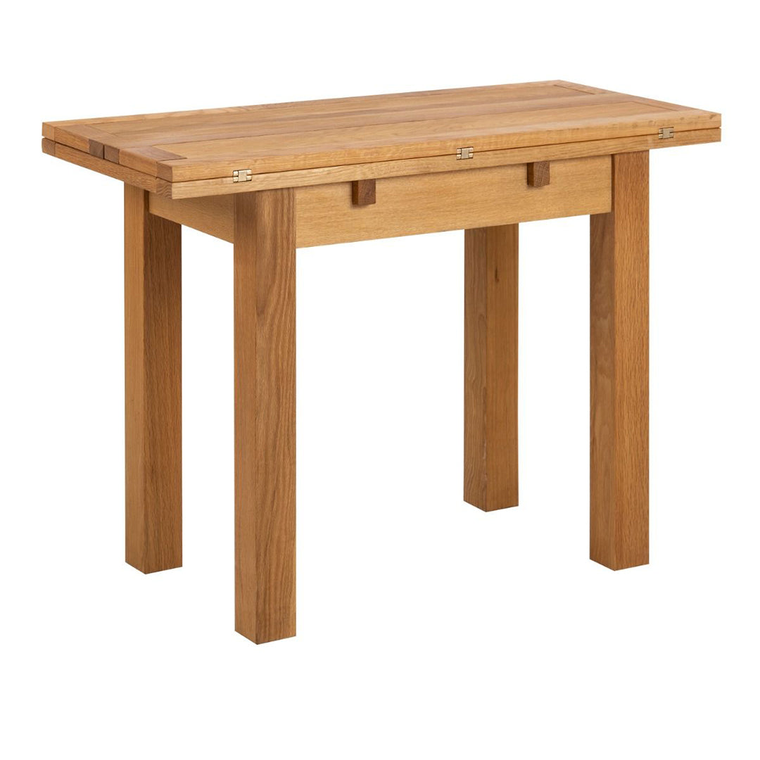 Wooden Dining Table for 2 People Extending - Kenley