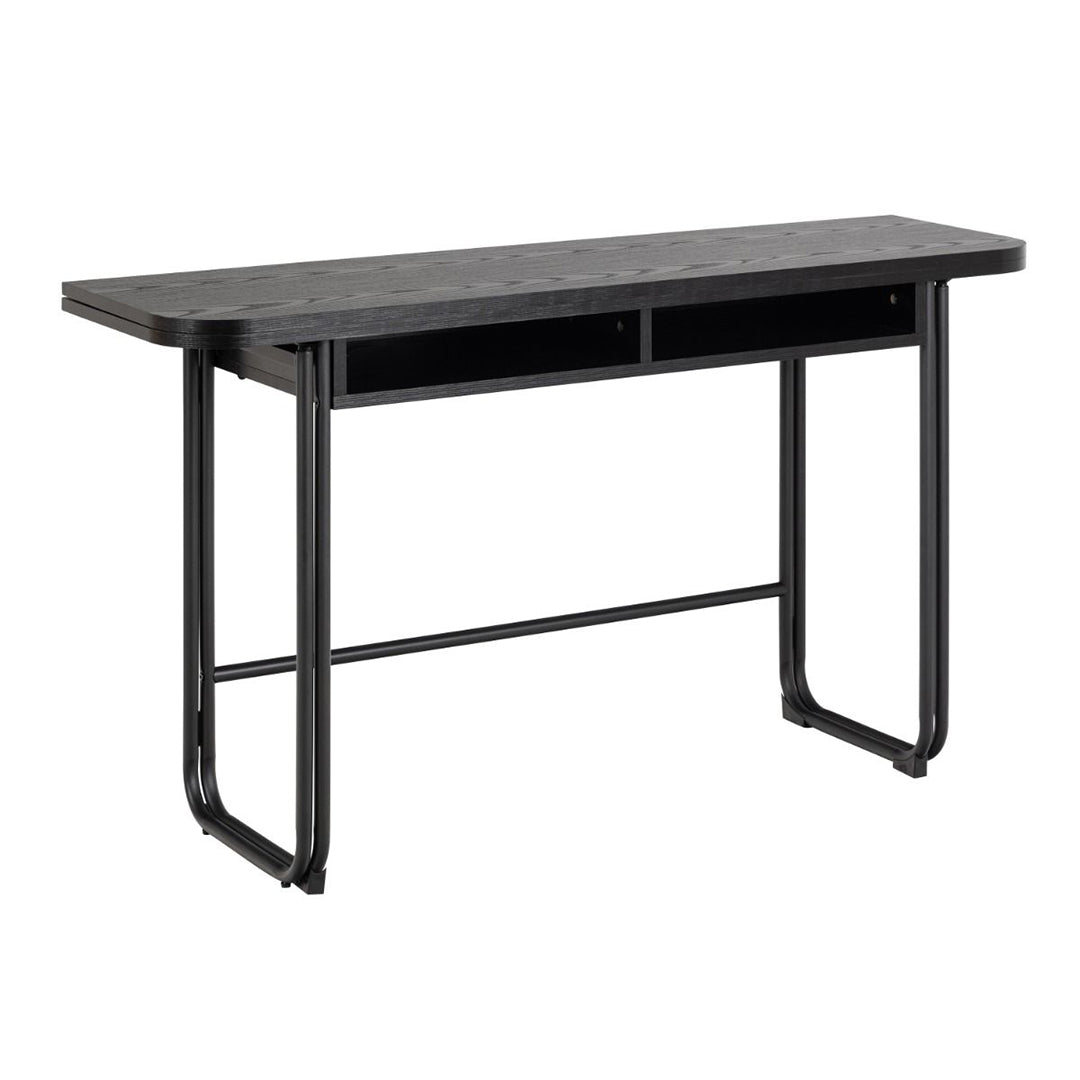 Wooden Dining Table for 2 to 4 People Rectangular Extending - Darlington