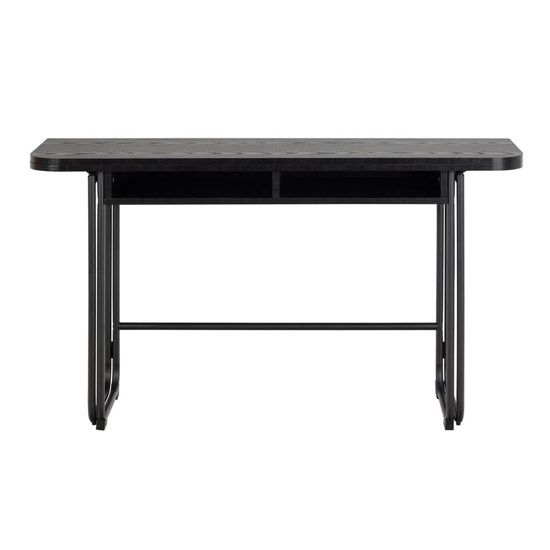 Wooden Dining Table for 2 to 4 People Rectangular Extending - Darlington