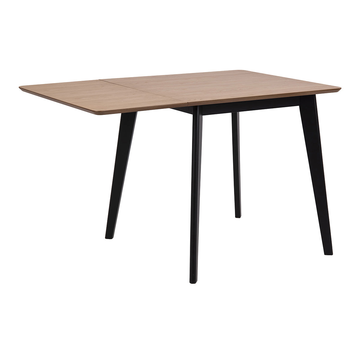 Wooden Dining Table for 2 to 4 People Rectangular And Extending - Roxby