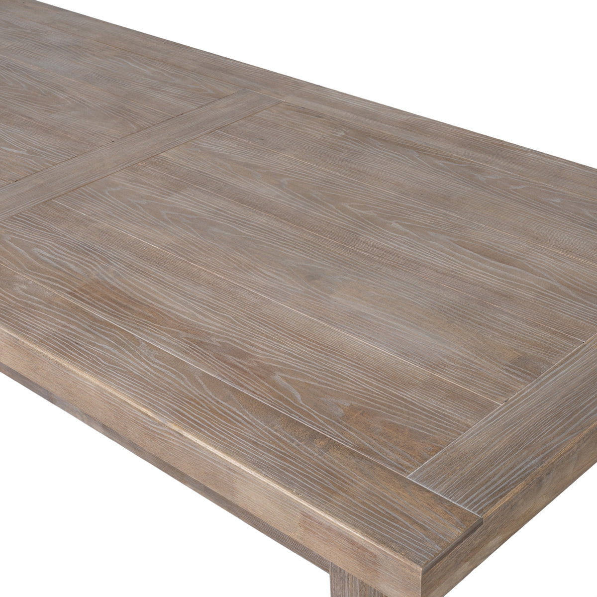 Wooden Dining Table 200cm Wide for 6 People - Haldon