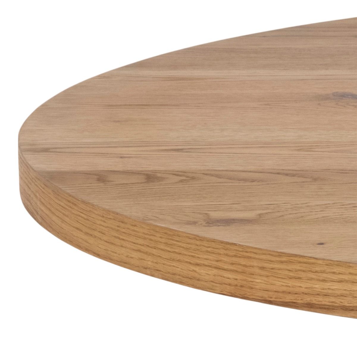 Wooden Dining Table for 4 People 120cm Wide Round - Heaven