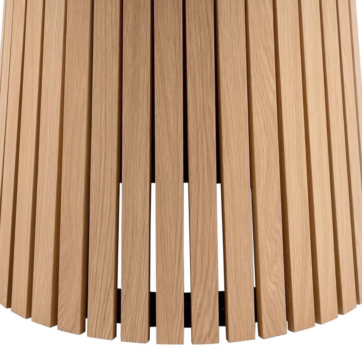 Wooden Dining Table for 4 People 120cm Wide Round - Christo