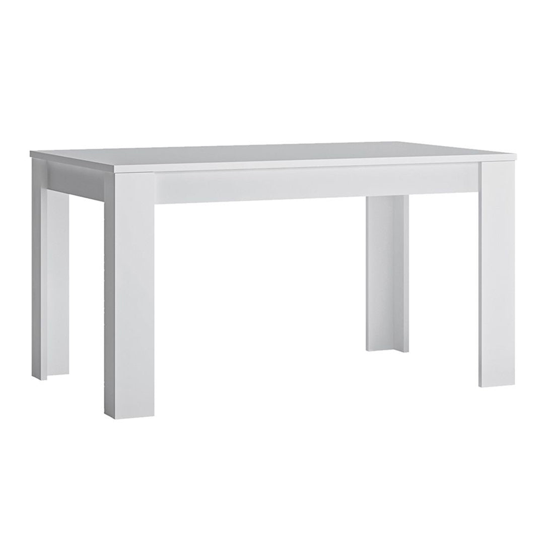 Wooden Dining Table for 4 to 6 People Extending Rectangular - Fribo