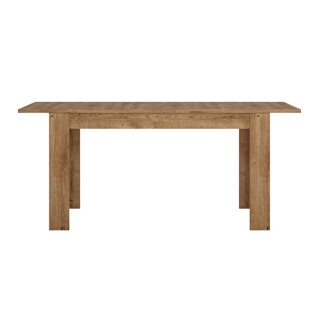 Wooden Dining Table for 4 to 6 People Extending Rectangular - Fribo