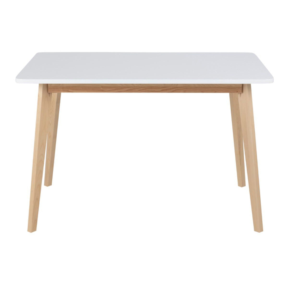 Wooden Dining Table for 4 to 6 People Rectangular - Raven