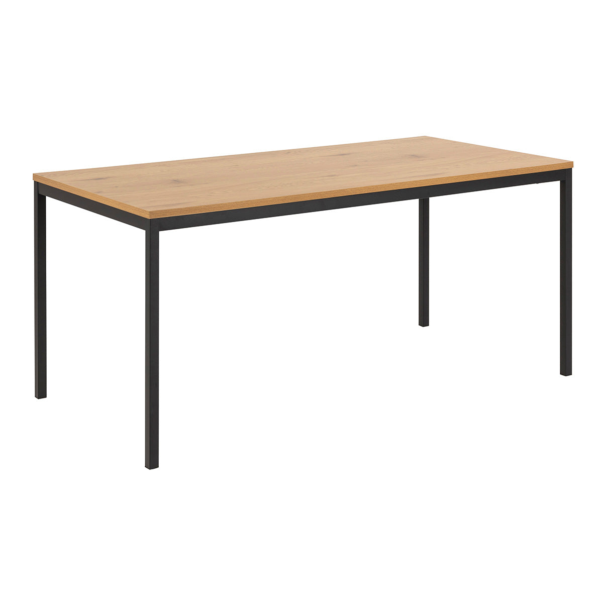 Wooden Dining Table for 4 to 6 People Rectangular - Seaford