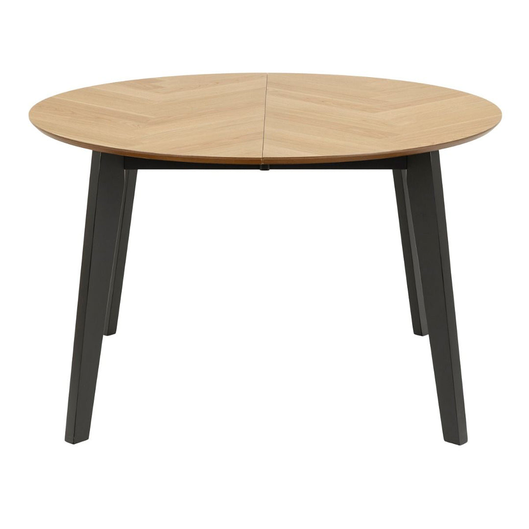 Wooden Dining Table for 4 to 6 People Round - Georgetown