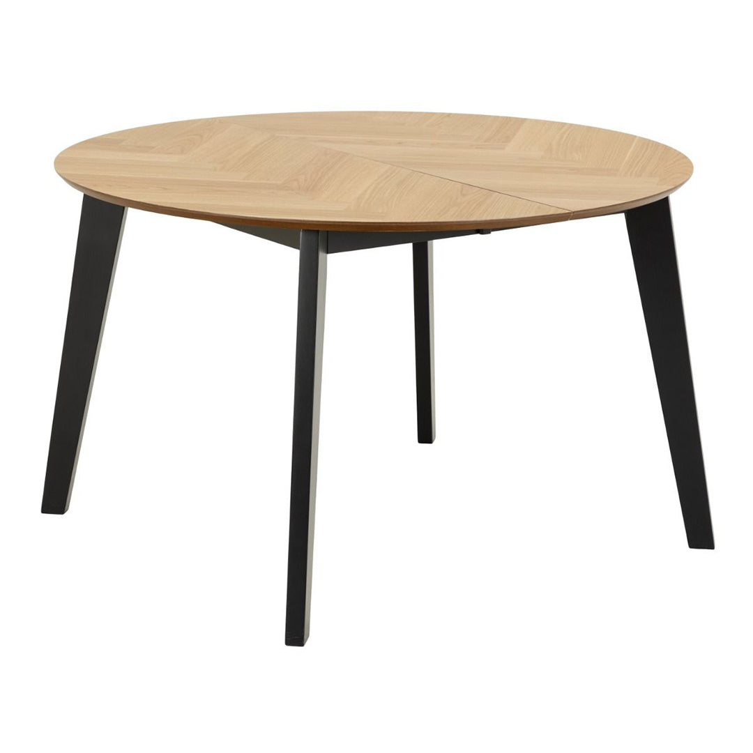Wooden Dining Table for 4 to 6 People Round - Georgetown