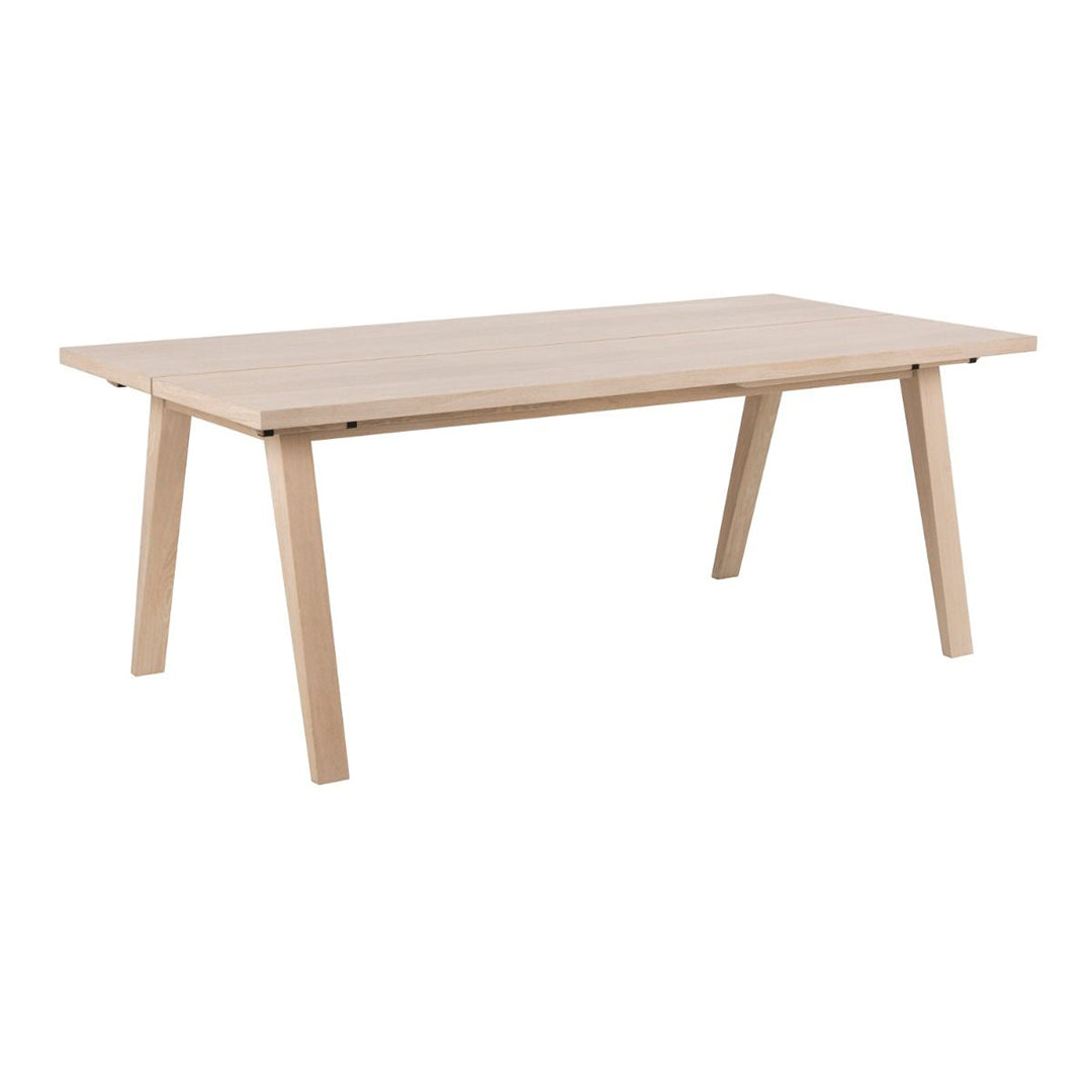 Wooden Dining Table for 6 People Rectangular - A-Line