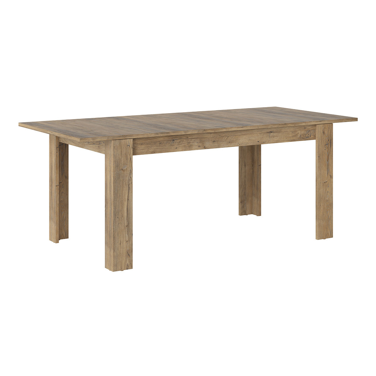 Wooden Dining Table for 6 to 8 People Extending Rectangular - Rapallo