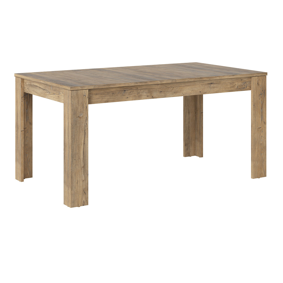 Wooden Dining Table for 6 to 8 People Extending Rectangular - Rapallo
