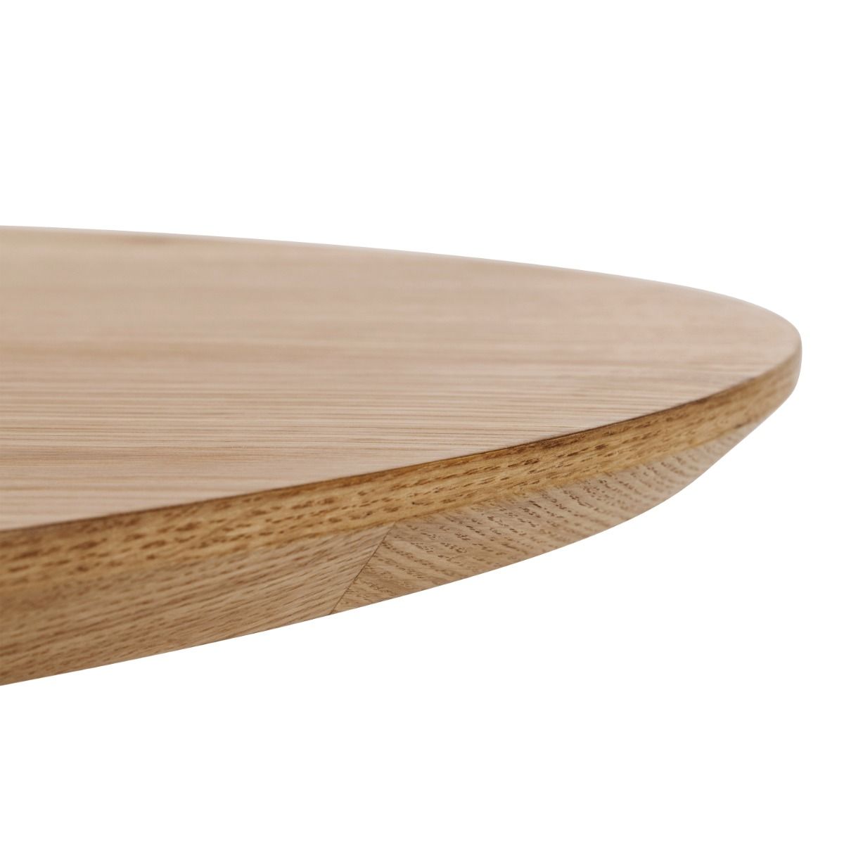 Wooden Dining Table for 8 People 220cm Wide Oval - Heaven