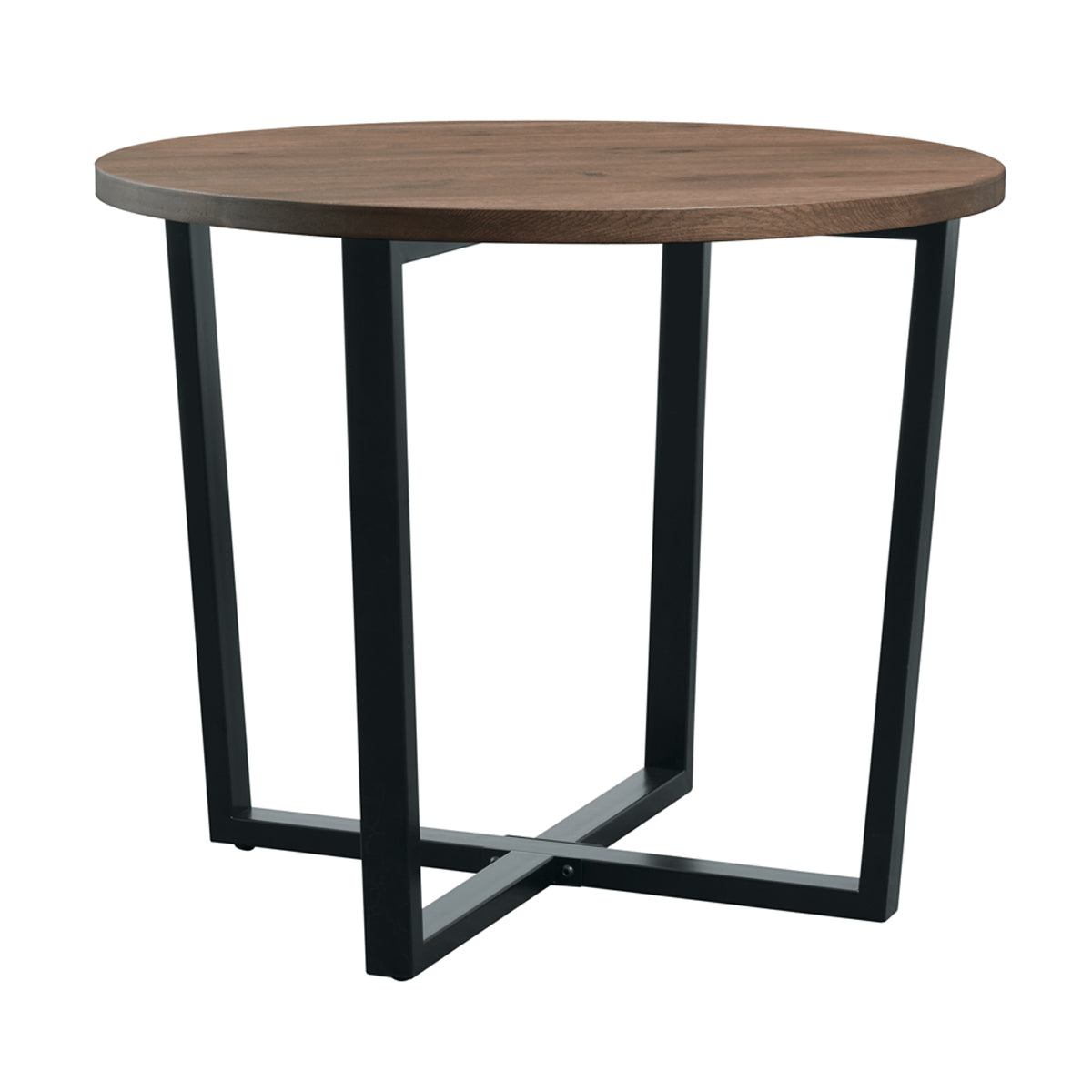 Wooden Dining Table 90cm Wide Round - Barnes