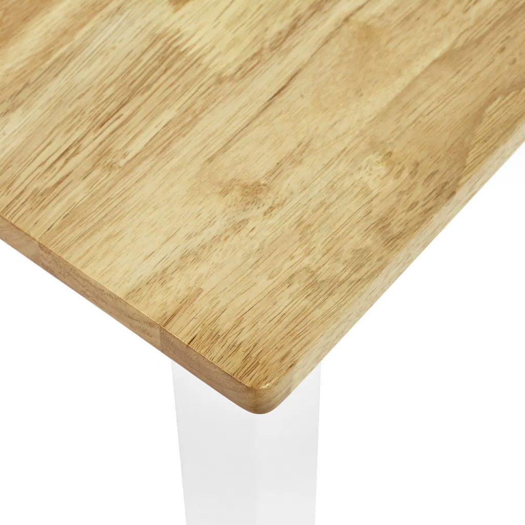 Wooden Dining Table for 2 to 4 People Square - Linwood