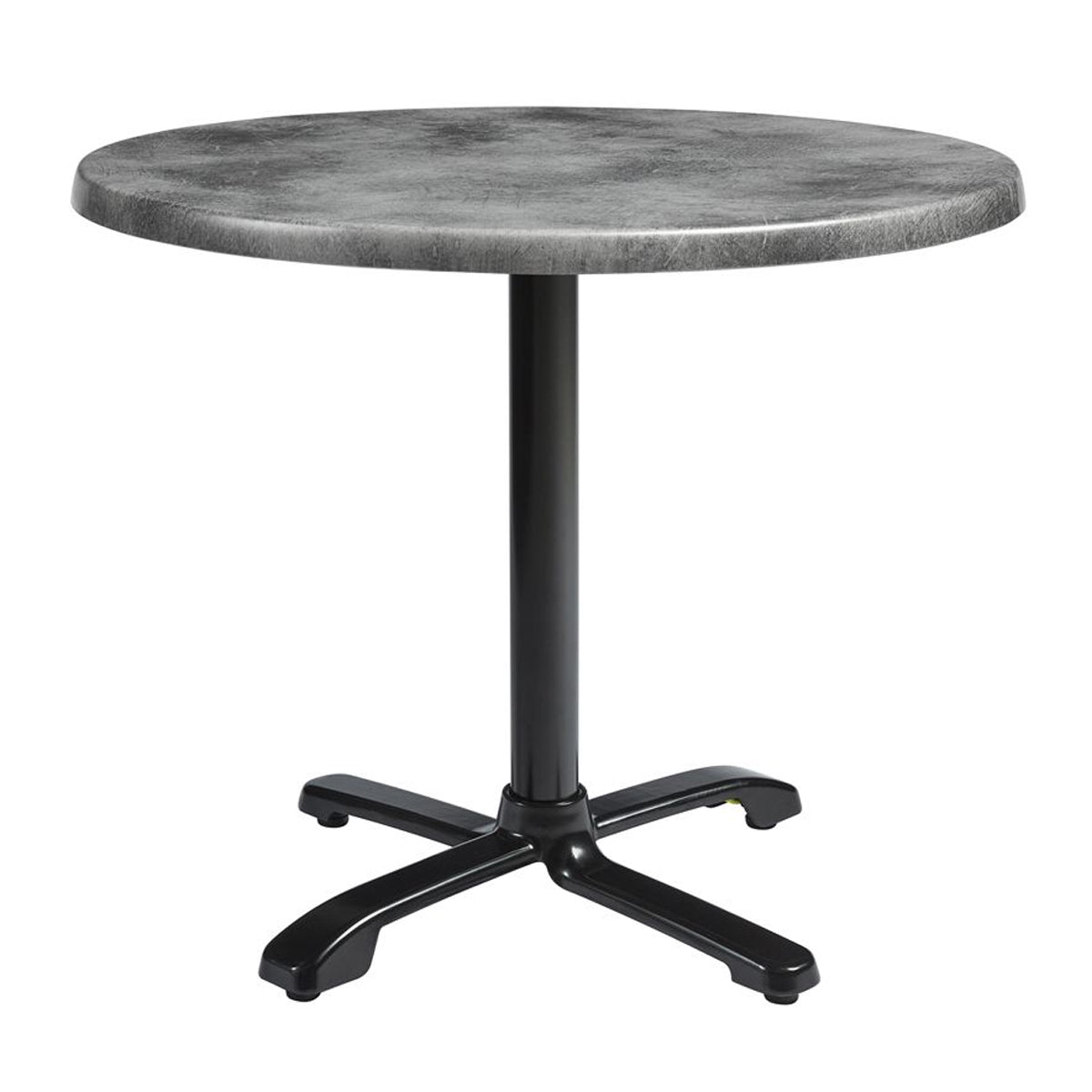 Wooden Dining Table for 4 People 80cm Wide Round With Flip Top - Enduratop