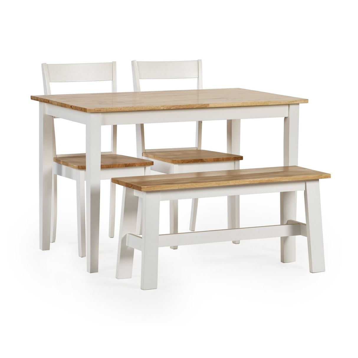 Wooden Dining Table for 4 People - Linwood