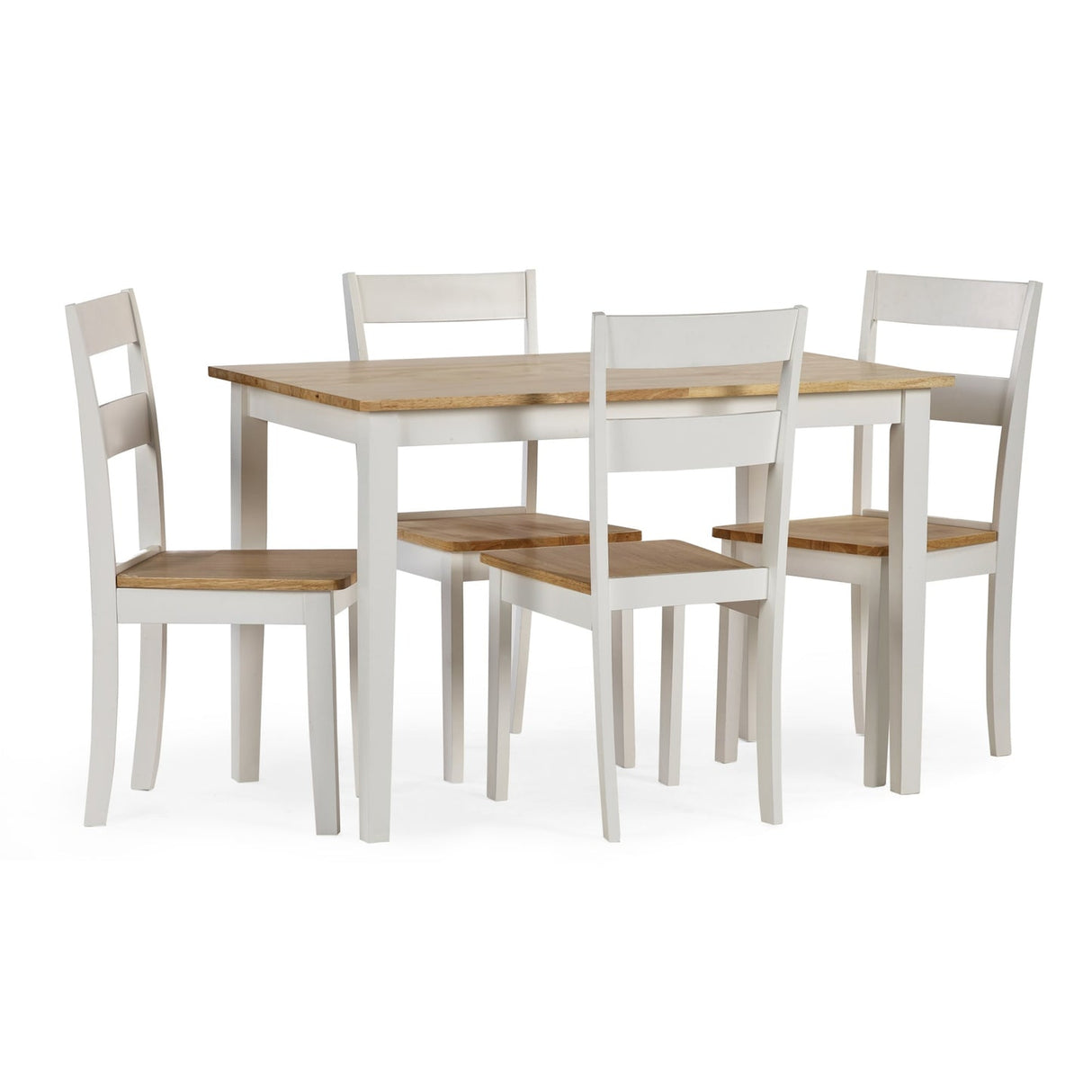Wooden Dining Table for 4 People - Linwood