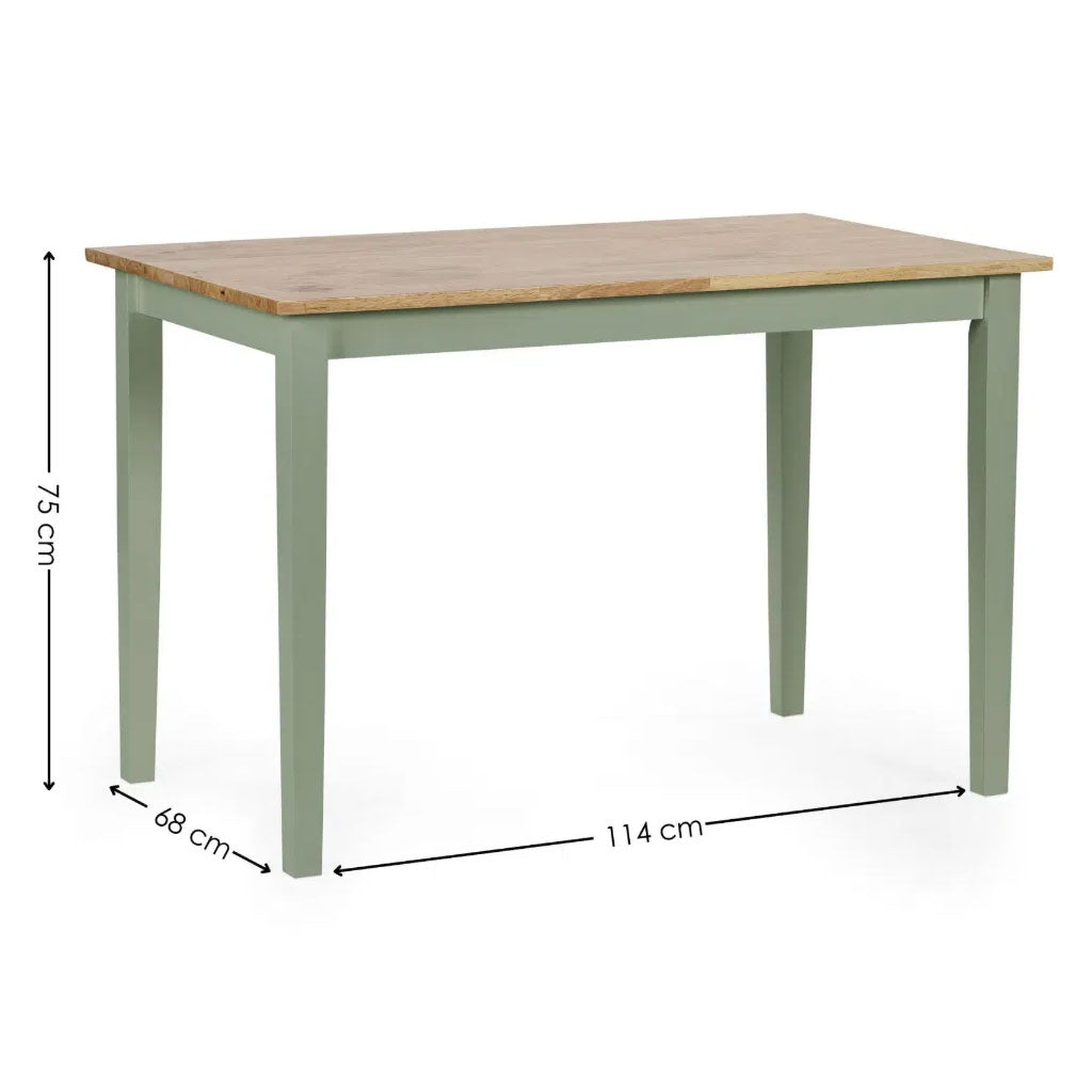Wooden Dining Table for 4 People - Linwood