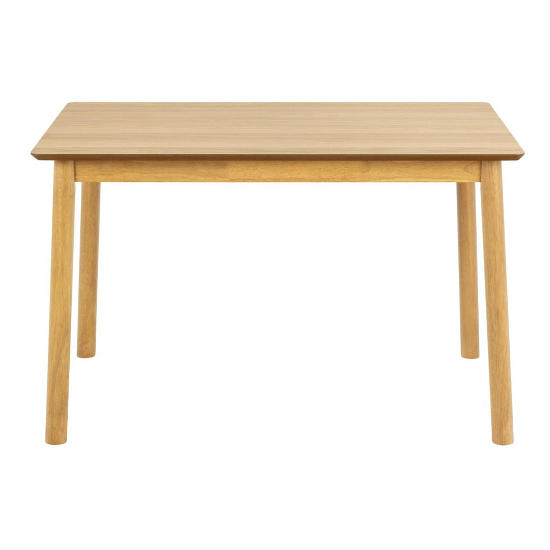 Wooden Dining Table for 4 People Rectangular - Barlow