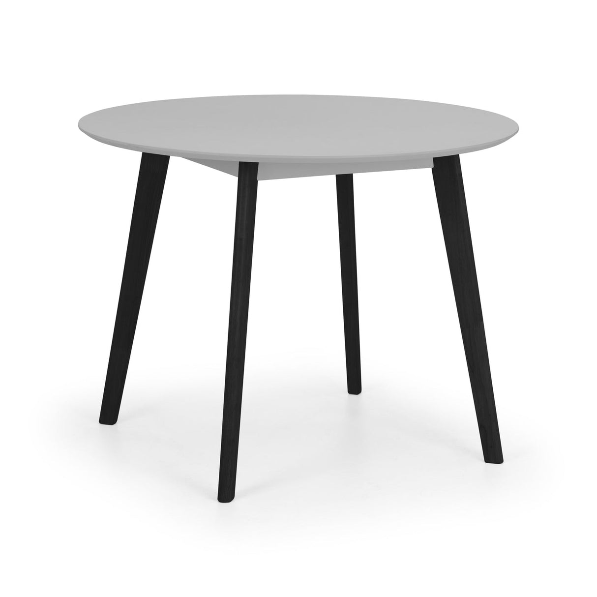 Wooden Dining Table for 4 People Round - Casa