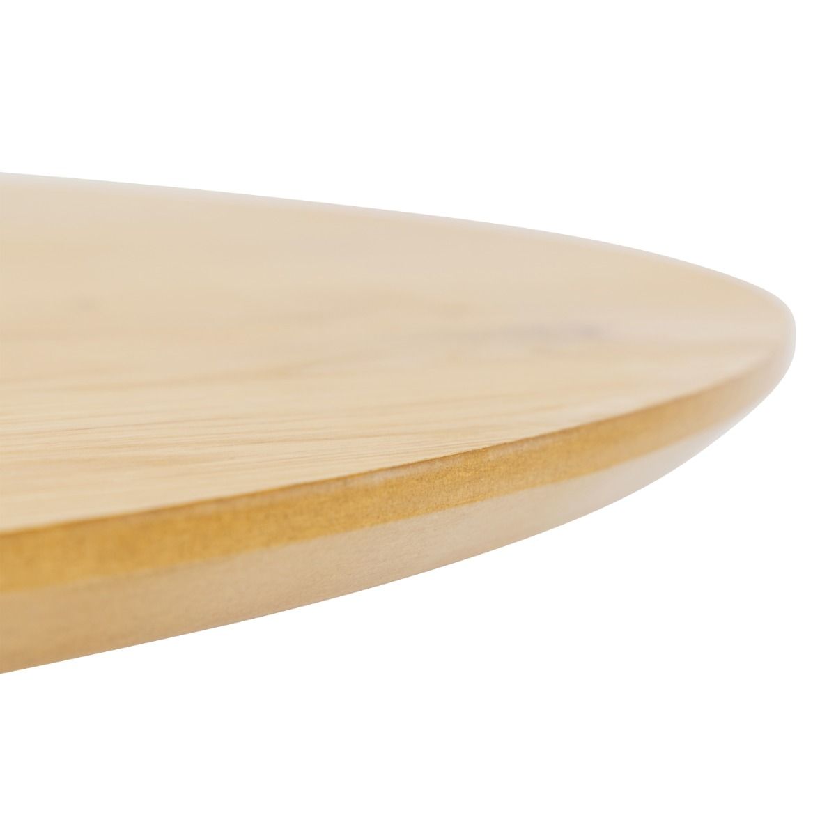 Wooden Dining Table for 4 People Round - Malika