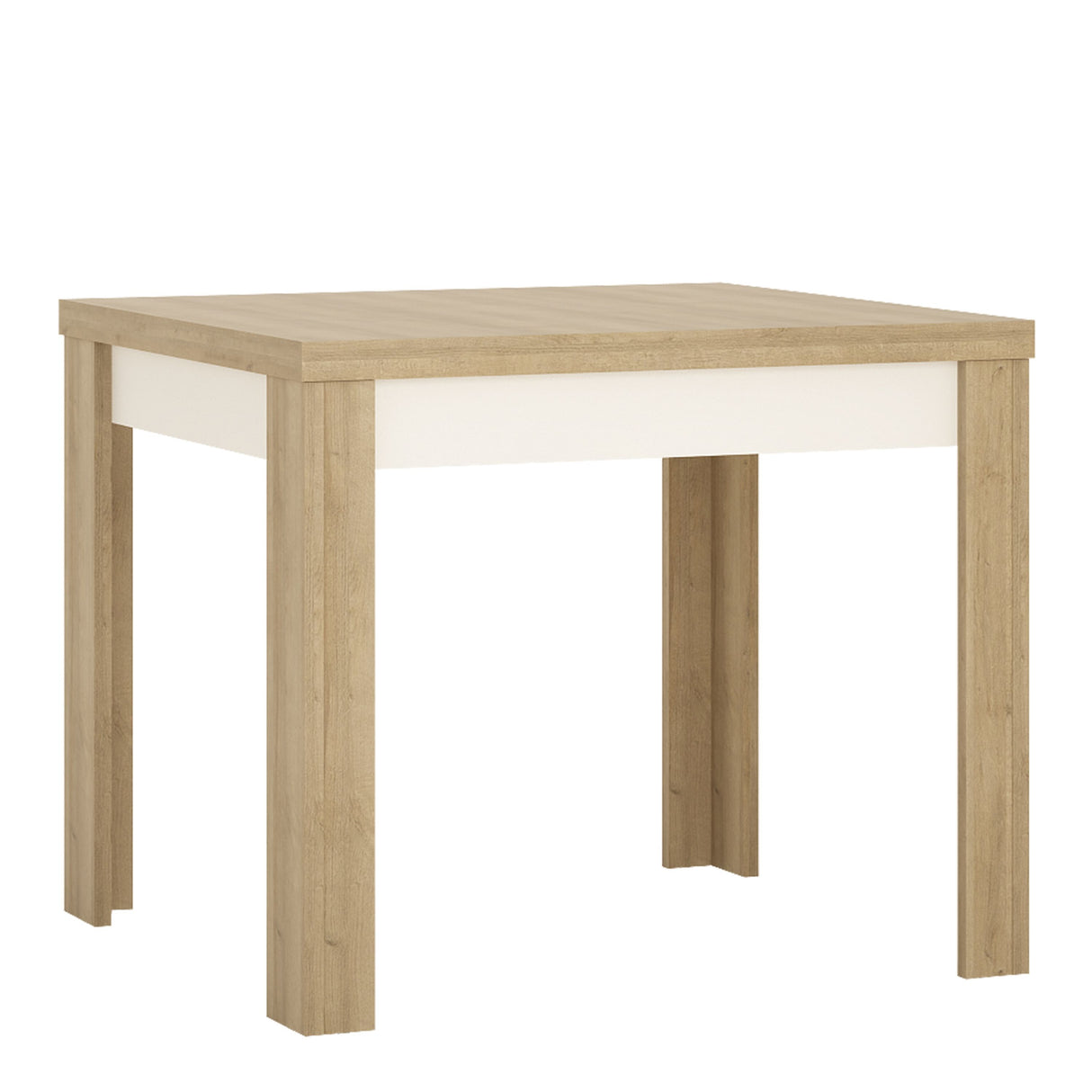 Wooden Dining Table for 4 People Small Square - Lyon
