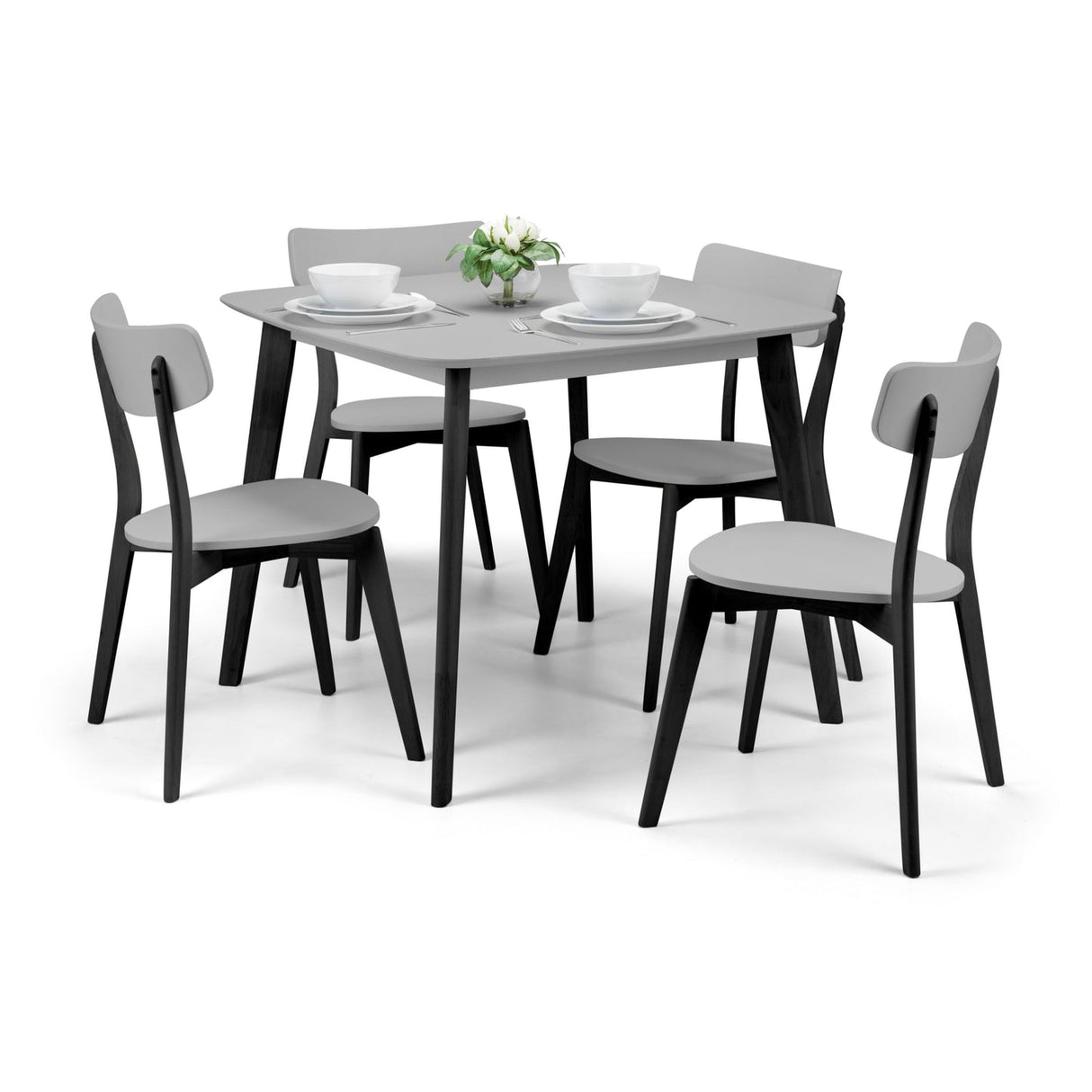Wooden Dining Table for 4 People Square - Casa