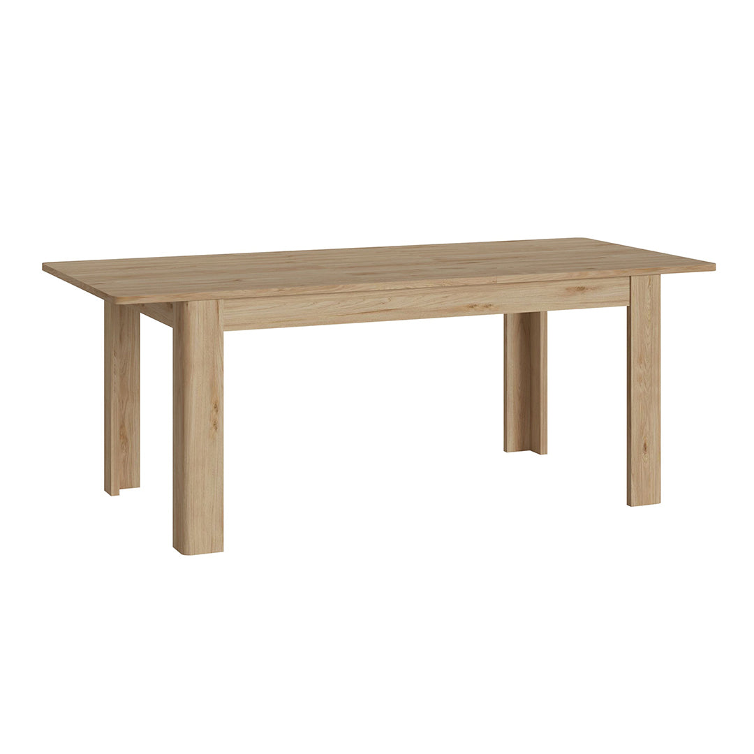 Wooden Dining Table for 4 to 6 People Extending Rectangular - Cestino