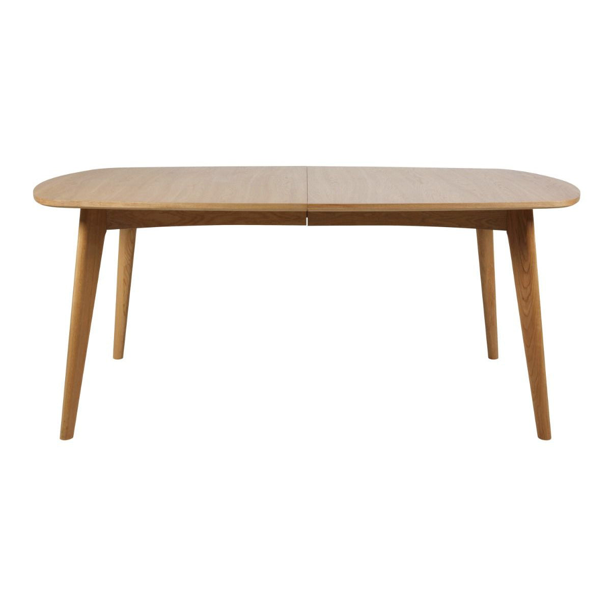 Wooden Dining Table for 4 to 6 People Extending Rectangular - Marte