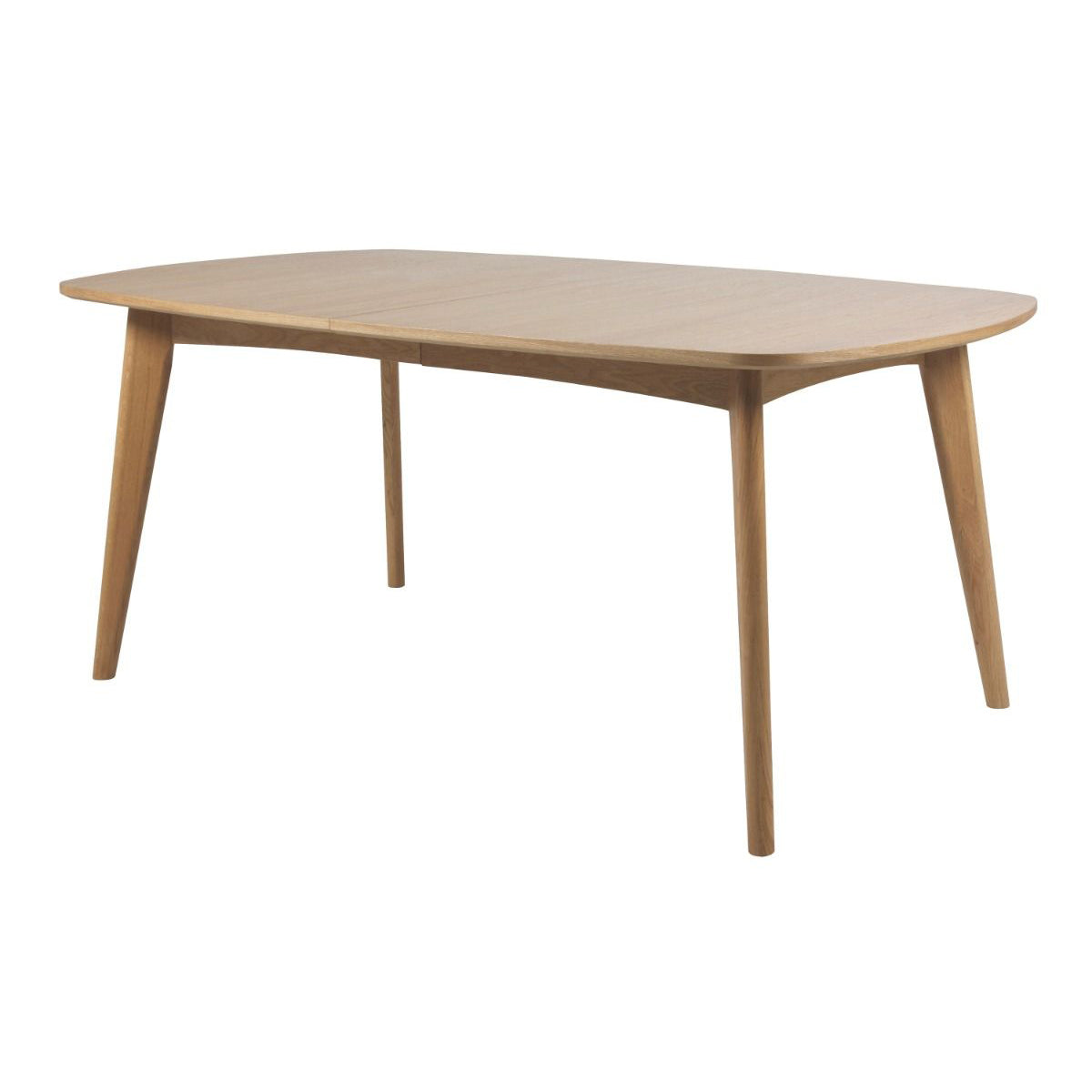Wooden Dining Table for 4 to 6 People Extending Rectangular - Marte