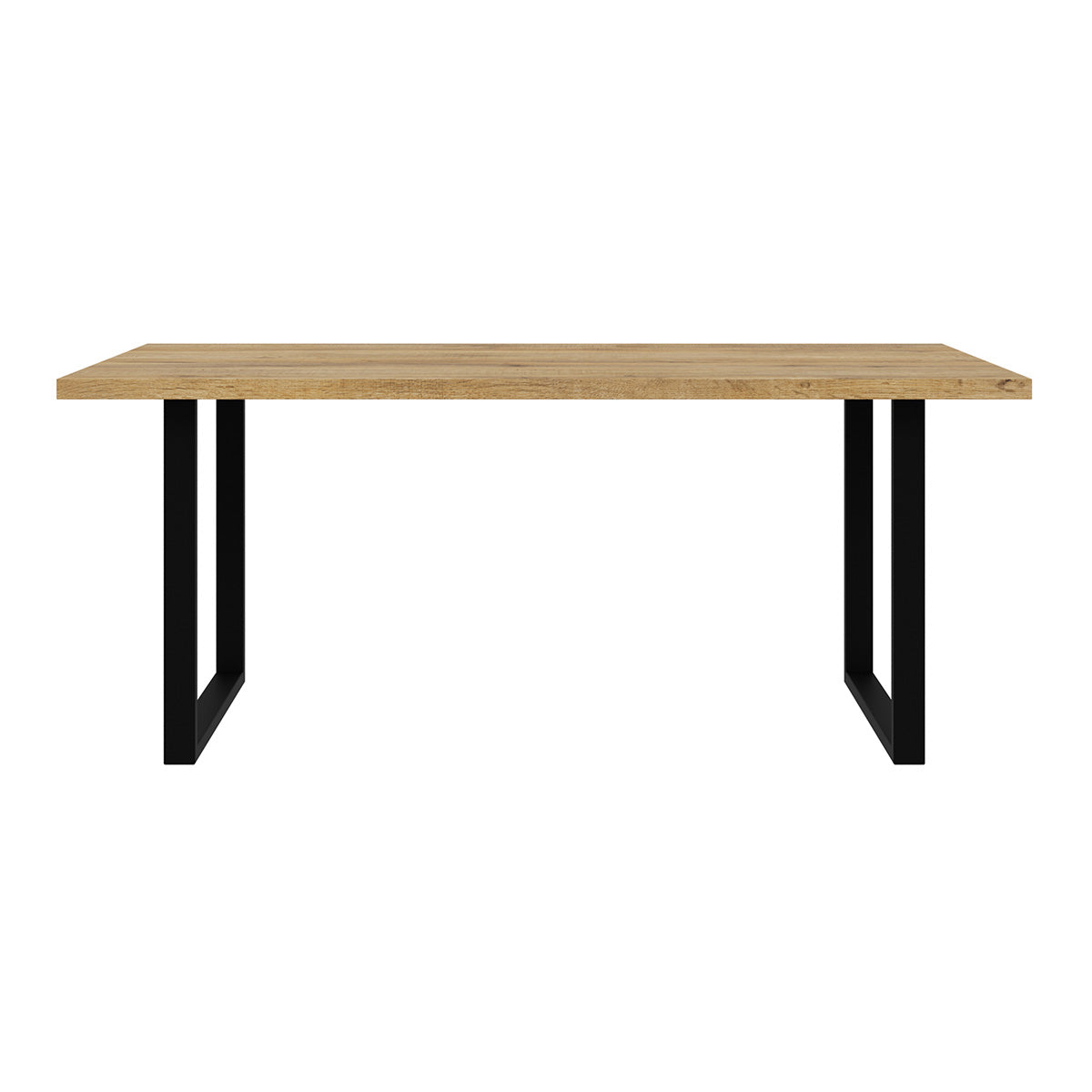 Wooden Dining Table for 4 to 6 People Rectangular - Nikomedes