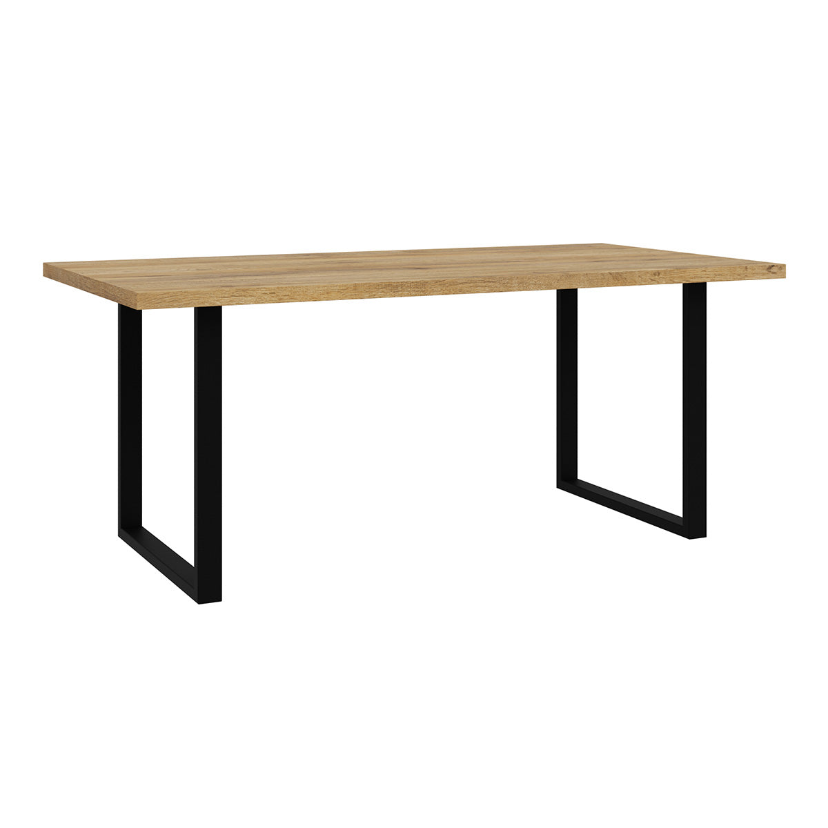 Wooden Dining Table for 4 to 6 People Rectangular - Nikomedes