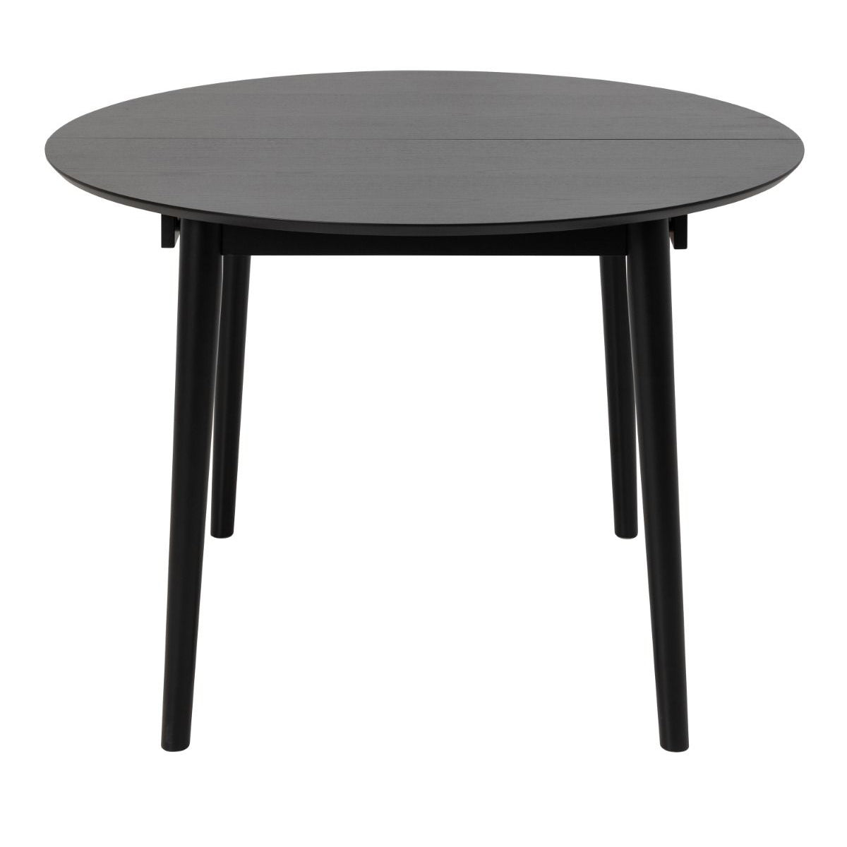 Wooden Dining Table for 4 to 6 People People Round Extending - Montreux