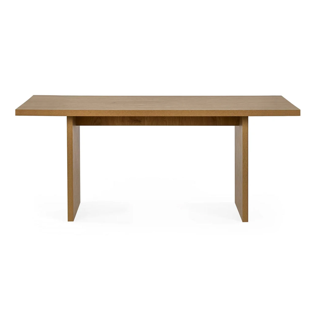Wooden Dining Table for 4 to 6 People Rectangular - Arundel